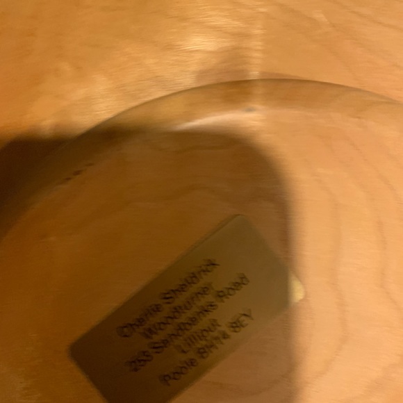 Hand Carved Bowl - Picture 2 of 2